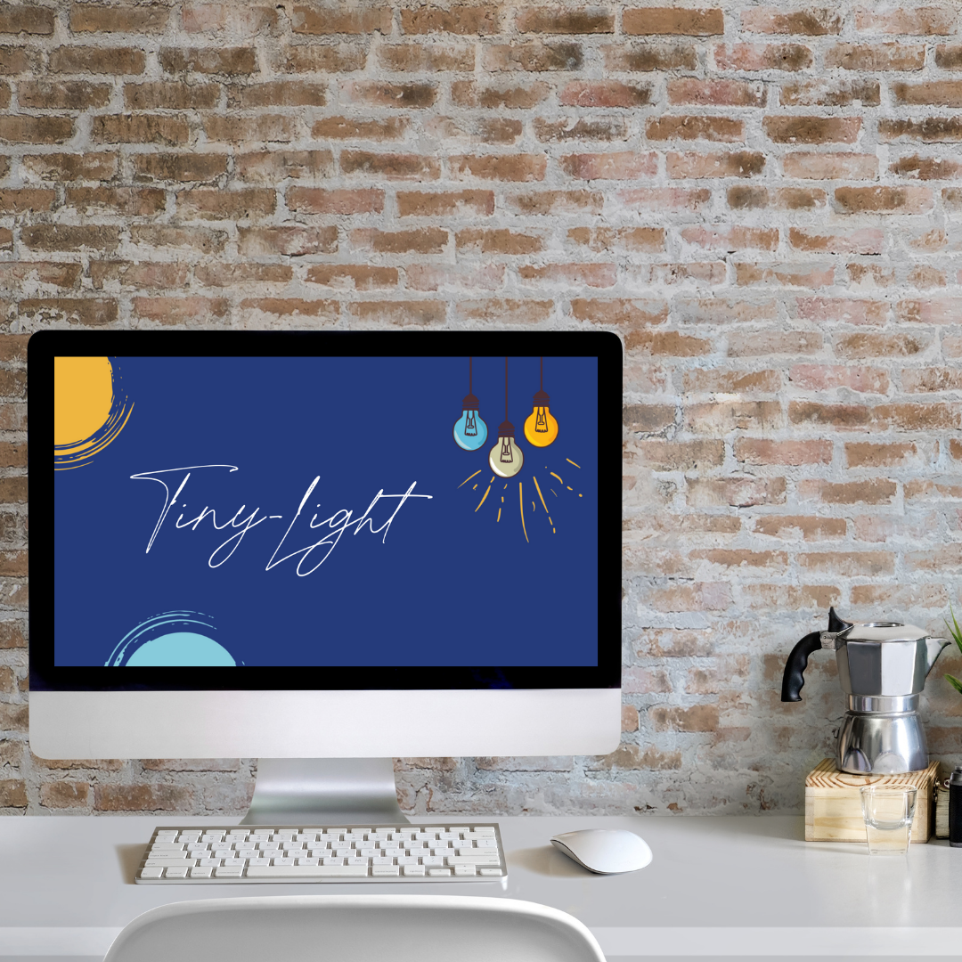 tiny light mockup
